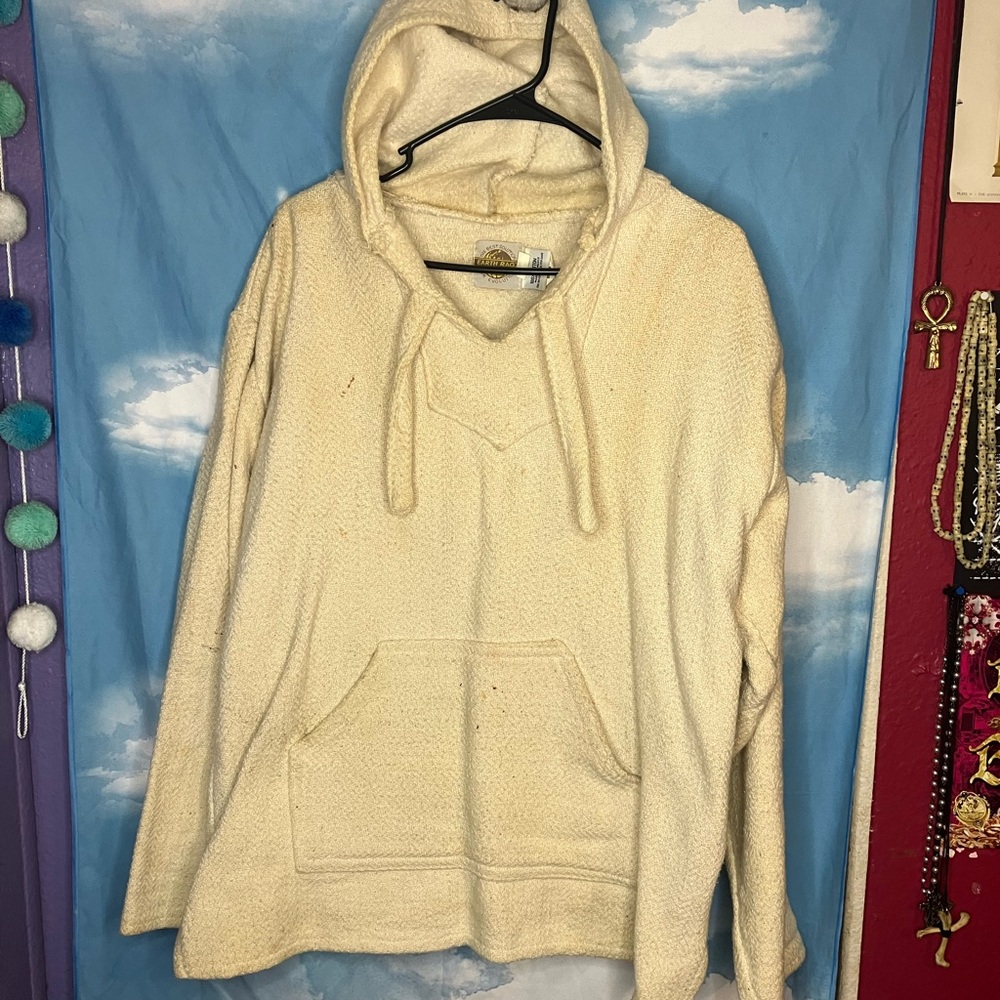 Baja beach tan boho hoodie